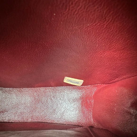 ❌❌ Chanel Vintage Mini Crossbody Bag Round Moon Flap Oversized CC Black/Gold 24K - Picture 9 of 16